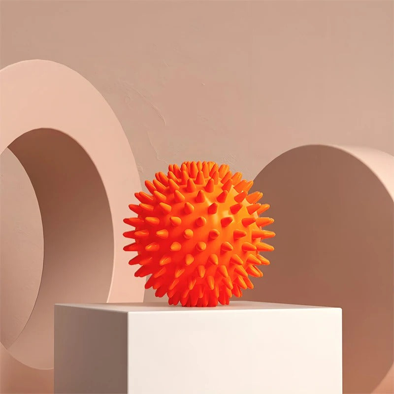 Foot massage ball with spikes