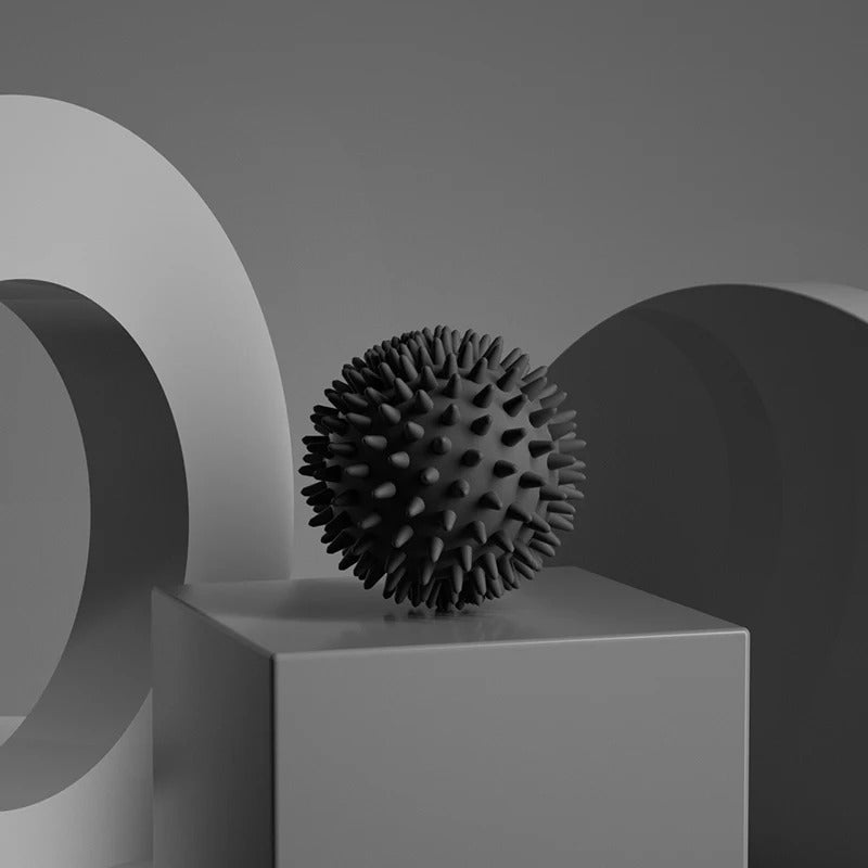 Foot massage ball with spikes