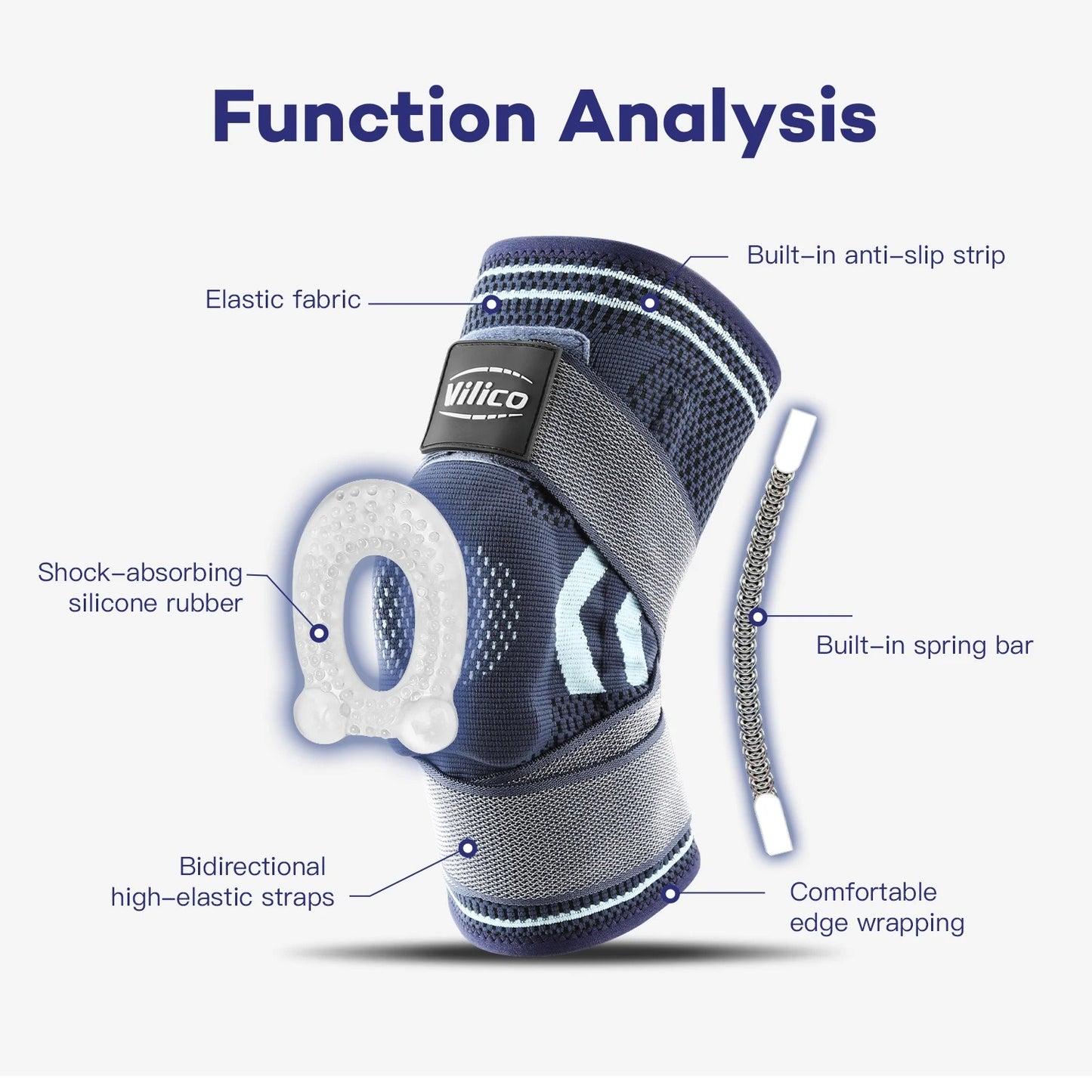 Knee Brace Support Straps