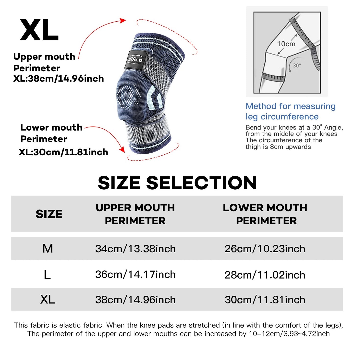 Knee Brace Support Straps